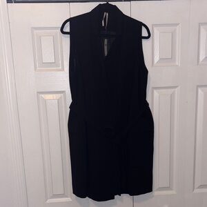 Anthropologie Blazer Vest Style Sleeveless Dress Professional
